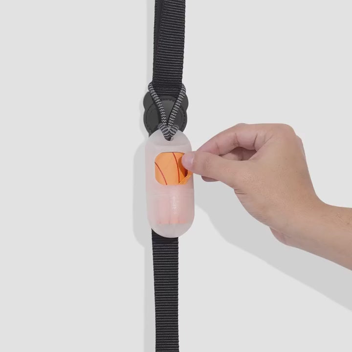 Dispensador de bolsas transparente