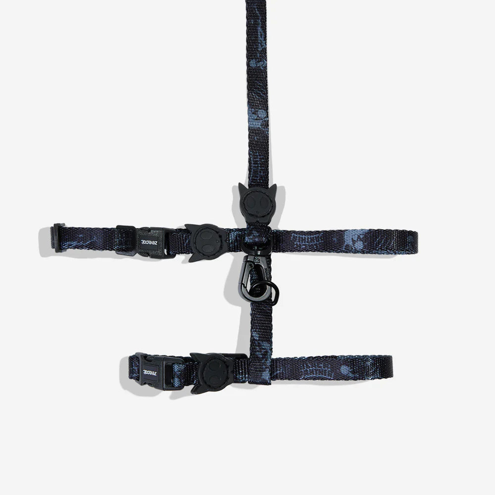 Set de Arnés y correa para gatos BLACK PANTHER