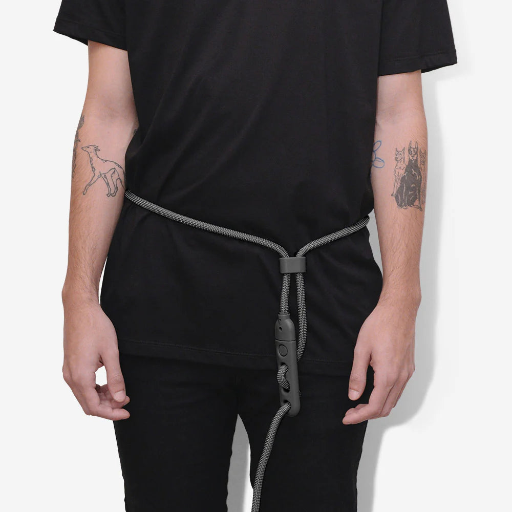 Correa manoslibres Titanium Grey