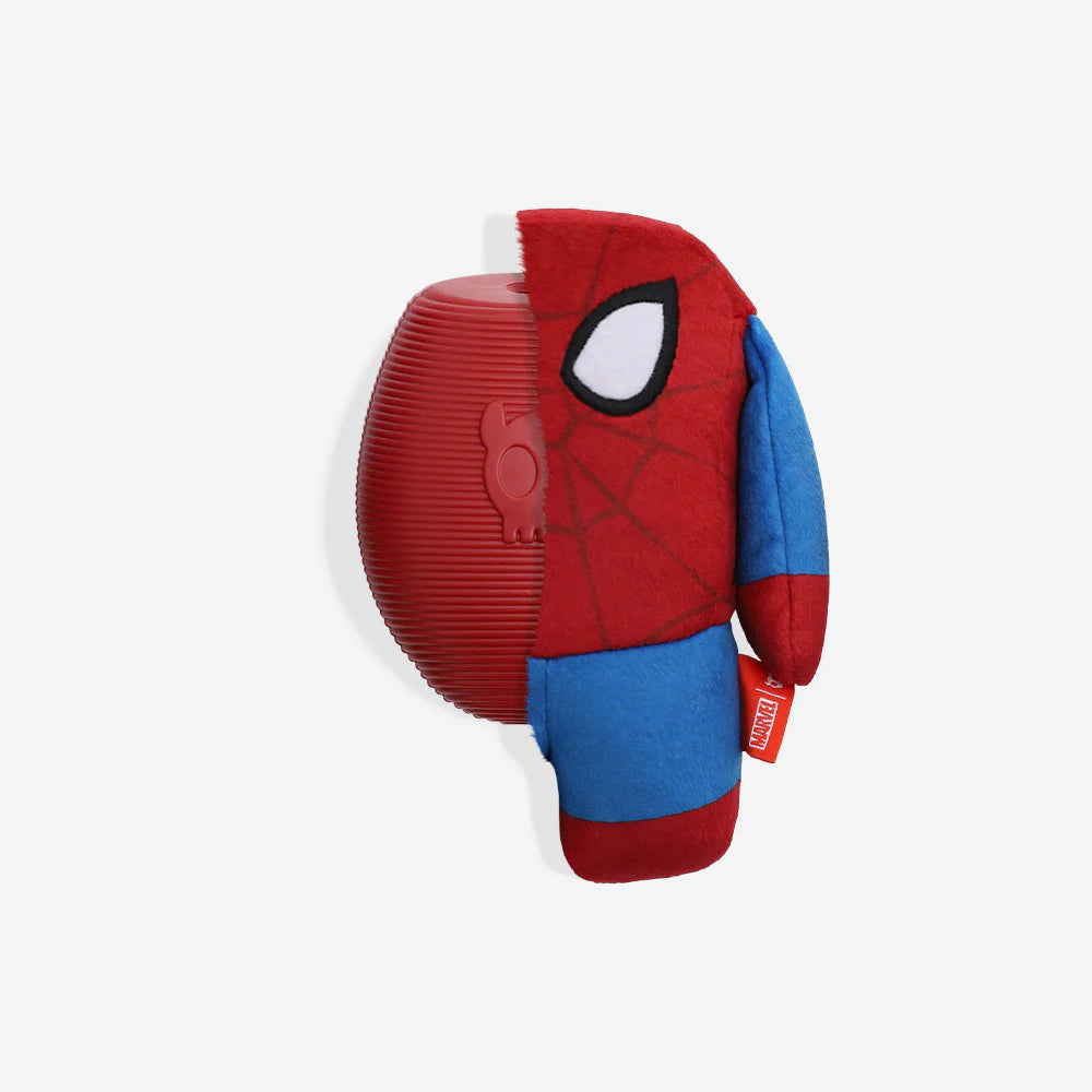 Juguete peluche Spiderman para perros 2 en 1