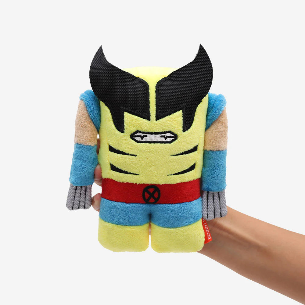 Juguete peluche Wolverine para perros 2 en 1